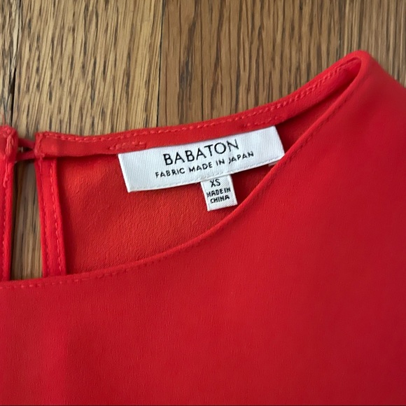 Babaton | Chaplin Flutter Sleeve Blouse - Picture 6 of 6